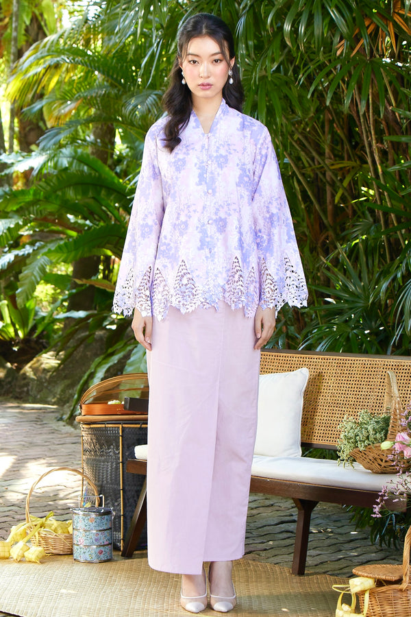 ATMA IN PRINTED LILAC