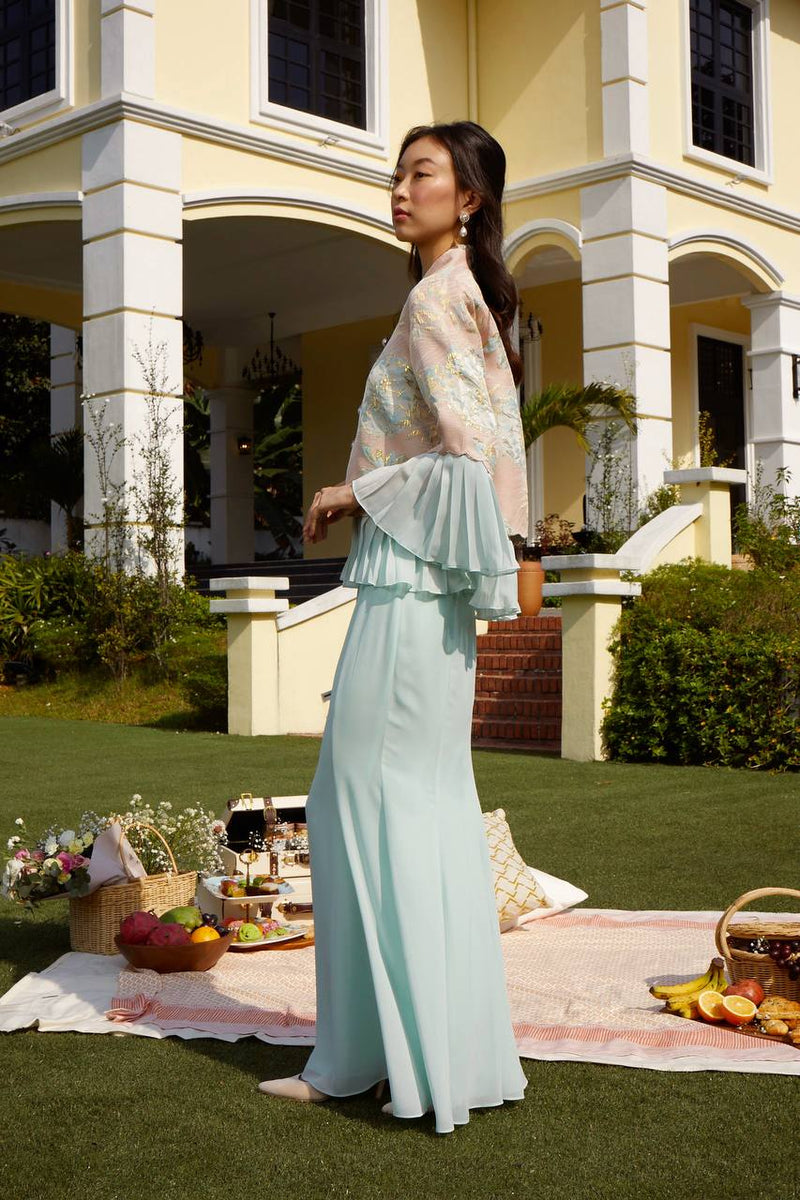 Saloma in Soft Pink and Mint